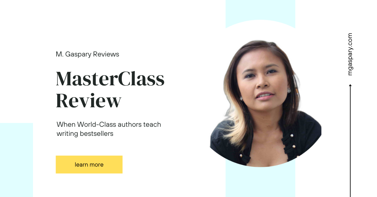 MasterClass Review For Writers: When World-Class Authors Teach Writing Bestsellers
