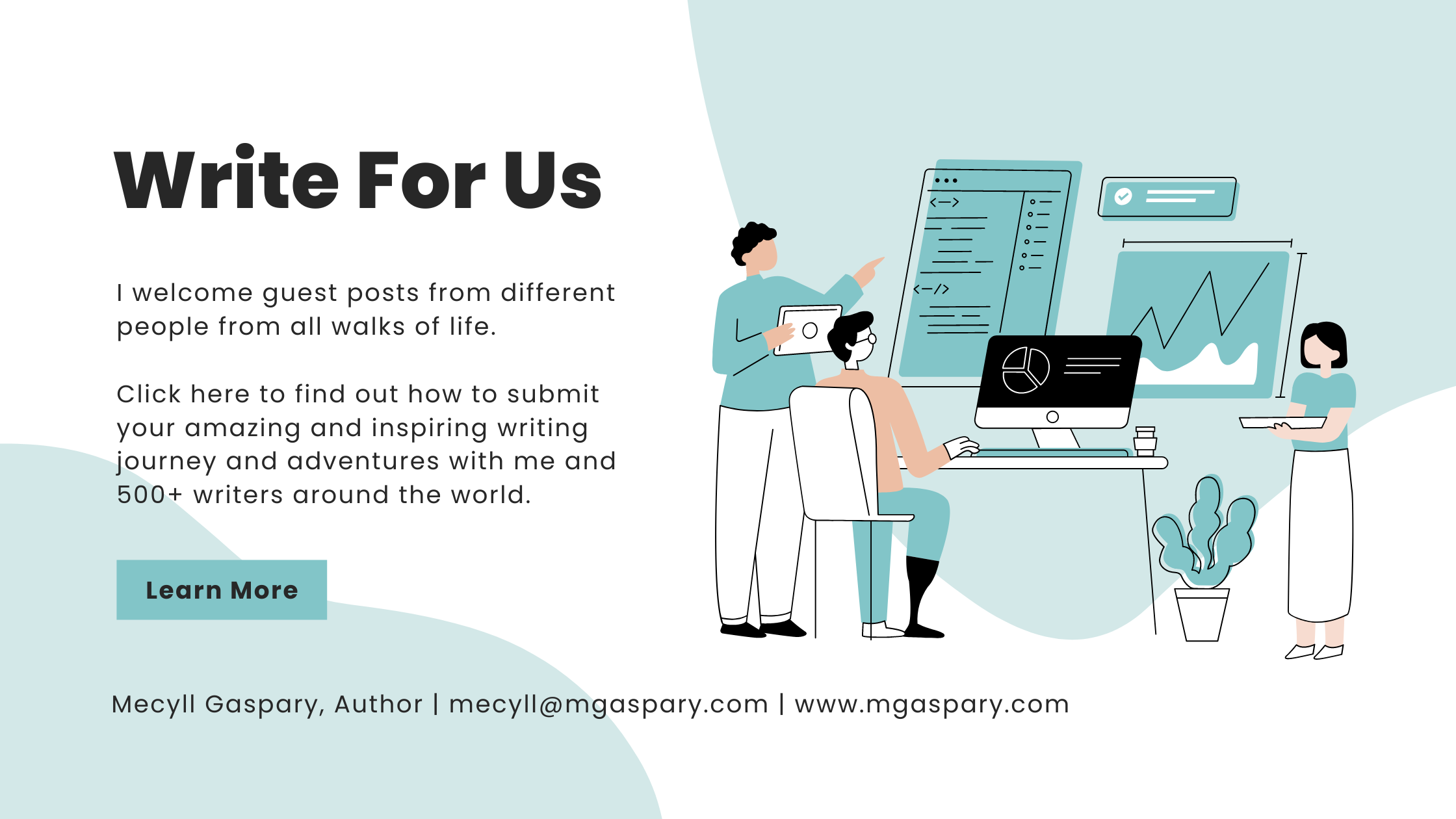 Write for Us | Submit your Guest Post on M Gaspary's Blog Featured Image