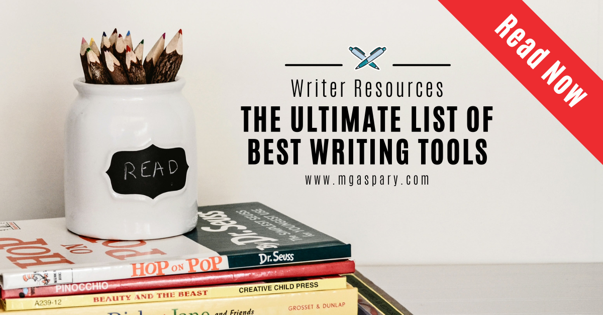 The Ultimate Writer Resources List [UPDATED] Featured Image Uploaded on M Gaspary Blog