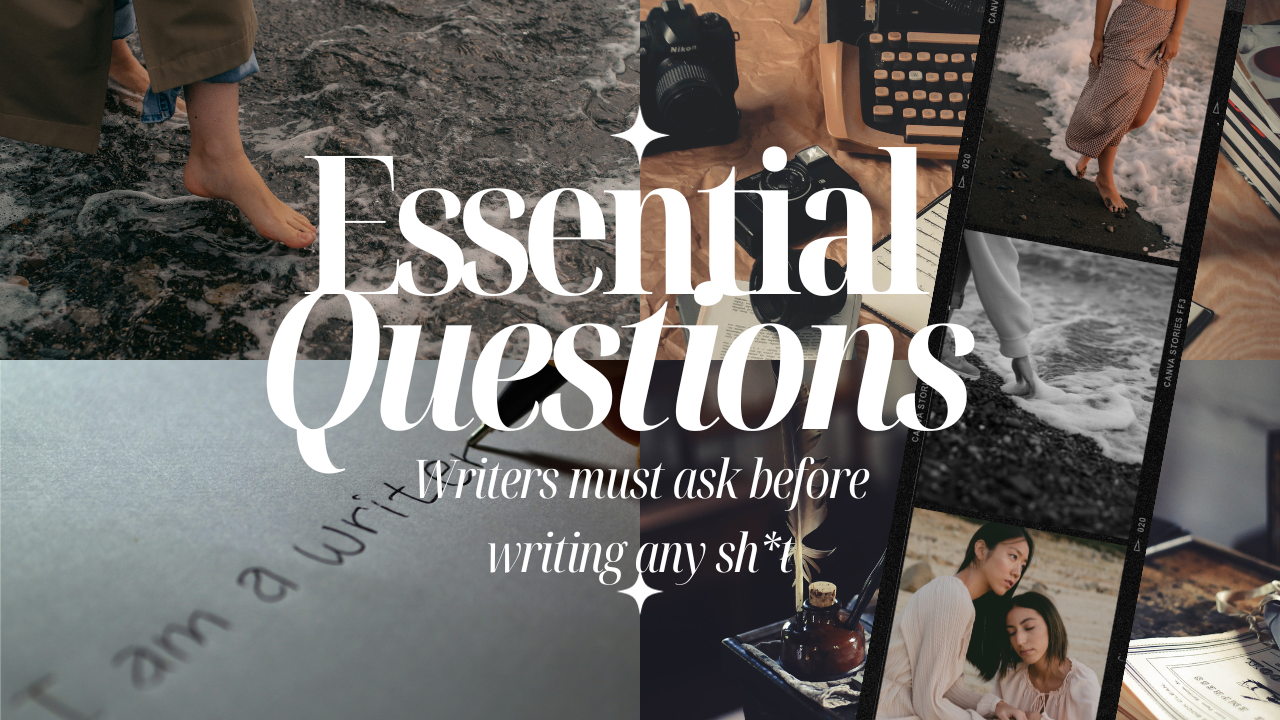 6 Essential Questions Writers Must Ask Before Writing by M Gaspary Blog Featured Image